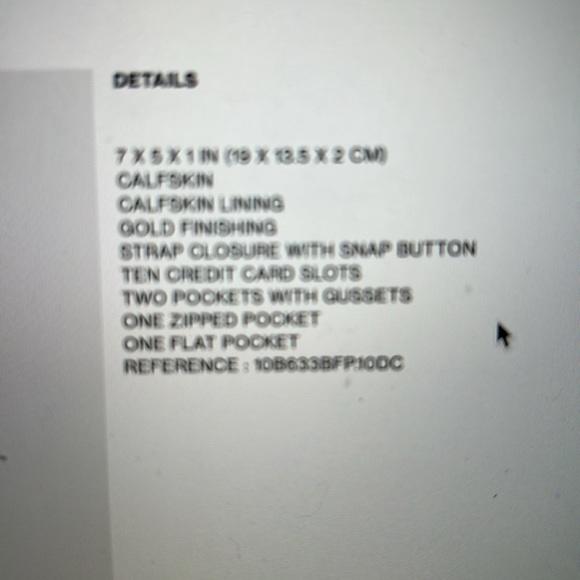 Celine large strap wallet - Picture 4 of 7